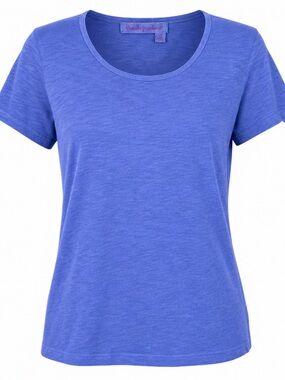 Fresh Produce Periwinkle Blue Slub Tee – Women’s Medium 💜
